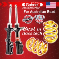 Rear Gabriel Ultra Strut Shocks Lowered King Coils for Toyota Celica ST184 89-94