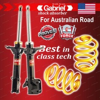Rear Gabriel Ultra Strut Shocks Super Low King Coils for Subaru Impreza GD 00-02