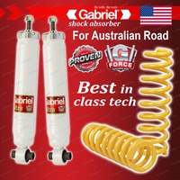Rear Gabriel Ultra LT Shocks + Raised 100-300KG King Coils for Ford Everest UA