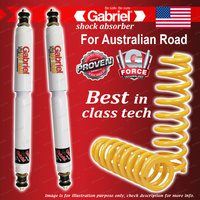 Front Gabriel Ultra Plus Shocks Raised 50-100KG Coils for Toyota Landcruiser 80