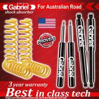 4 x Ultra Low Gabriel Shock + Coil Spring for Holden Commodore Sedan VP 8CYL