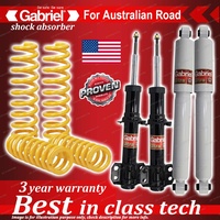 4 x Raised Gabriel Shock + Coil Spring for Ford Territory SY Series II AWD
