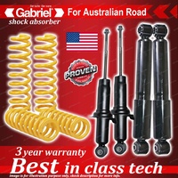 4 x STD Gabriel Shock + Coil Spring for Nissan Pathfinder R51 2.5L Wagon 05-9/13
