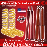 4 x Raised Gabriel Shock + Coil Spring for Jeep TJ Wrangler All models 96-2/07