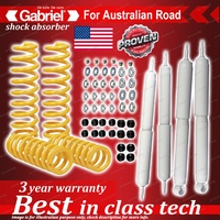 4 x Raised Comfort Gabriel Shock + Coil Spring for Toyota LandCruiser 80 Series