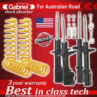 4 x STD Gabriel Shock + Coil Spring for Toyota Corolla AE82 Twin Cam 16V 86-89