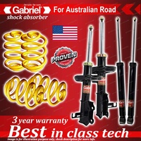 4 x Lowered Gabriel Shock + Coil Spring for Holden Cruze JG JH DIESEL 5/09-On