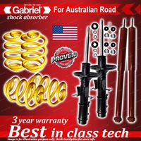 4 x Ultra Low Gabriel Shock + Coil Spring for Holden Commodore Sedan VR IRS