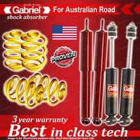 Front Rear Gabriel Shock Super Low Coil for Holden Statesman Caprice HQ HX HZ WB