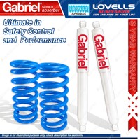 Rear Raised Gabriel Ultra LT Shocks Coil Springs for Land Rover Discovery II TG