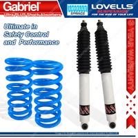 Rear Raised Gabriel 40mm Raised Shock Lovells Spring for Toyota Prado RZJ VZJ 95