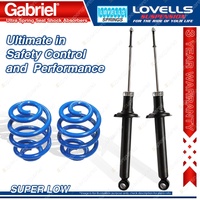 Rear Super Low Gabriel Ultra Shocks Coil Springs for Mitsubishi Verada KE KF KH