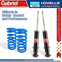 Rear Gabriel Ultra Shocks + Lovells Springs for Holden Commodore VE Statesman WM