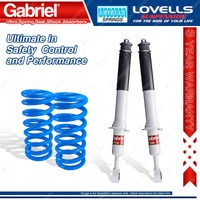 Front STD Gabriel Ultra Shocks + Lovells Springs for Toyota Landcruiser UZJ200