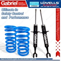 2 Front Sport Low Gabriel Ultra Shocks + Lovells Springs for Chrysler 300C SRT8
