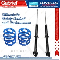 Rear Sport Low Gabriel Ultra Shocks + Coil Springs for Honda Prelude BA8 BB1 BB2