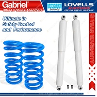 Rear Raised Extra Gabriel LT Shock Coil Springs for Nissan Pathfinder D21 88-92