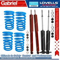 F + R Gabriel Shocks Coil Springs for Toyota Corona MK II MX10 13 22 23