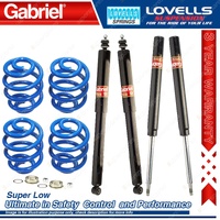 F+R Super Low Gabriel Ultra Shocks + Coil Springs for Commodore VB VC VH VK V6