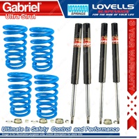 Front Rear HD STD Gabriel Ultra Shocks + Coil Springs for Toyota Camry SV21