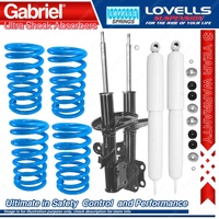 Front Rear Gabriel Ultra Shocks + Coil Springs for Toyota Tarago TCR10 RWD
