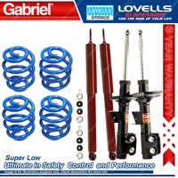 F+R Extra Super Low Gabriel Shock Coil Spring for Commodore VR VS V6 Wagon