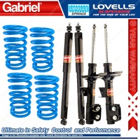 F + R Gabriel Ultra Shocks + Coil Springs for Holden Commodore VR VS V8 Sedan