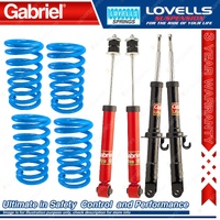 Front Rear STD Gabriel Shocks + Coil Springs for Ford Falcon AU Sedan