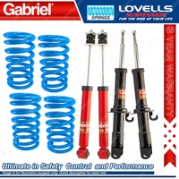 Front Rear Gabriel Shocks Coil Springs for Ford Falcon AU XR6 XR8 Sedan