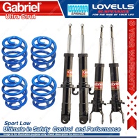 F+R Sport Low Gabriel Ultra Shock Coil Spring for Ford Falcon AU XR6 XR8 IRS