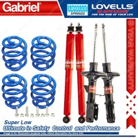 F+R Super Low Gabriel Ultra Shock Coil Spring for Commodore VT VX VY 5.7L Wagon