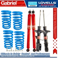 F + R Gabriel Ultra Shocks + Coil Springs for Commodore VT VX VY 5.7L Wagon