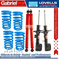 Front Rear HD STD Gabriel Ultra Shocks + Coil Springs for Holden Commodore VZ