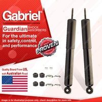 2 x Front Gabriel Guardian Shock Absorbers for Nissan Navara D22 2WD 97-05