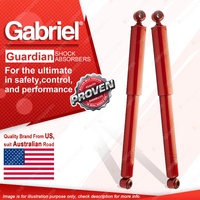 2 Rear Gabriel Guardian Shock Absorbers for Holden Colorado RC RG Rodeo RA 03-On