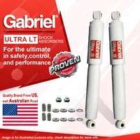 2 x Front Gabriel Ultra LT Shocks for Jeep CJ CJ5 CJ6 4WD excl. lift kit 73-81