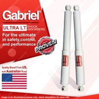 2 Rear Gabriel Ultra LT Shock Absorbers for Great Wall V240 K2 6/09-on