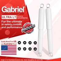 2 x Rear Gabriel Ultra LT Shocks for Toyota Hilux GUN 122 123 136 GGN120 125 TGN
