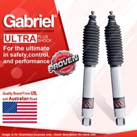 2 x Rear Gabriel Ultra Plus Shock Absorbers for Toyota Hilux Surf KZN185 4WD