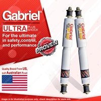 2 x Front Gabriel Ultra Plus OE Height Shock Absorbers for Ford Maverick DA