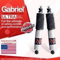 2 x Front Gabriel Ultra Plus 40mm Raised Shocks for Mazda B Series B2500 B2600
