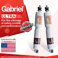 2 Front Gabriel Ultra Plus 45mm Raised Shock Absorbers for Isuzu D-MAX TF 08-12