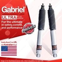 2 Rear Gabriel Ultra Plus 40mm Raised Shocks for Toyota Prado RZJ95 VZJ95 KZJ95