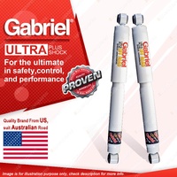 2 x Rear Gabriel Ultra Plus OE Height Shocks for Nissan Patrol GQ Y60 GU Y61