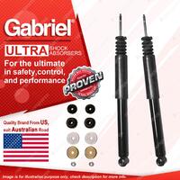 2 Rear Gabriel Ultra Shocks for Mercedes Benz 180 190 Series W201 220 230 W124