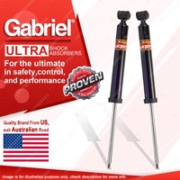 2 x Rear Gabriel Ultra Shock Absorbers for Ford Fiesta WS WT CL LX WZ 09-19