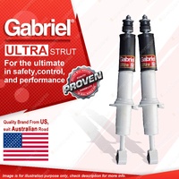 2 x Front Gabriel Ultra Strut Shock Absorbers for Ford Ranger PX Everest UA