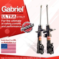 Front Gabriel Ultra Strut Shock Absorbers for Mazda 2 DE Hatch Sedan 07-10/14