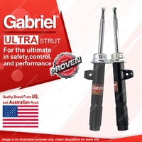 Pair Front Gabriel Ultra Strut Shock Absorbers for BMW X1 E84 S Drive 2010-2015