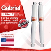 Pair Rear Gabriel Ultra LT Shock Absorbers for Nissan Navara D23 NP300 2WD 4WD